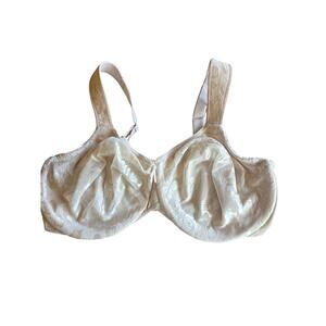 Wacoal Bra 42DDD Womens Tan Underwired Full Coverage Adjustable Straps